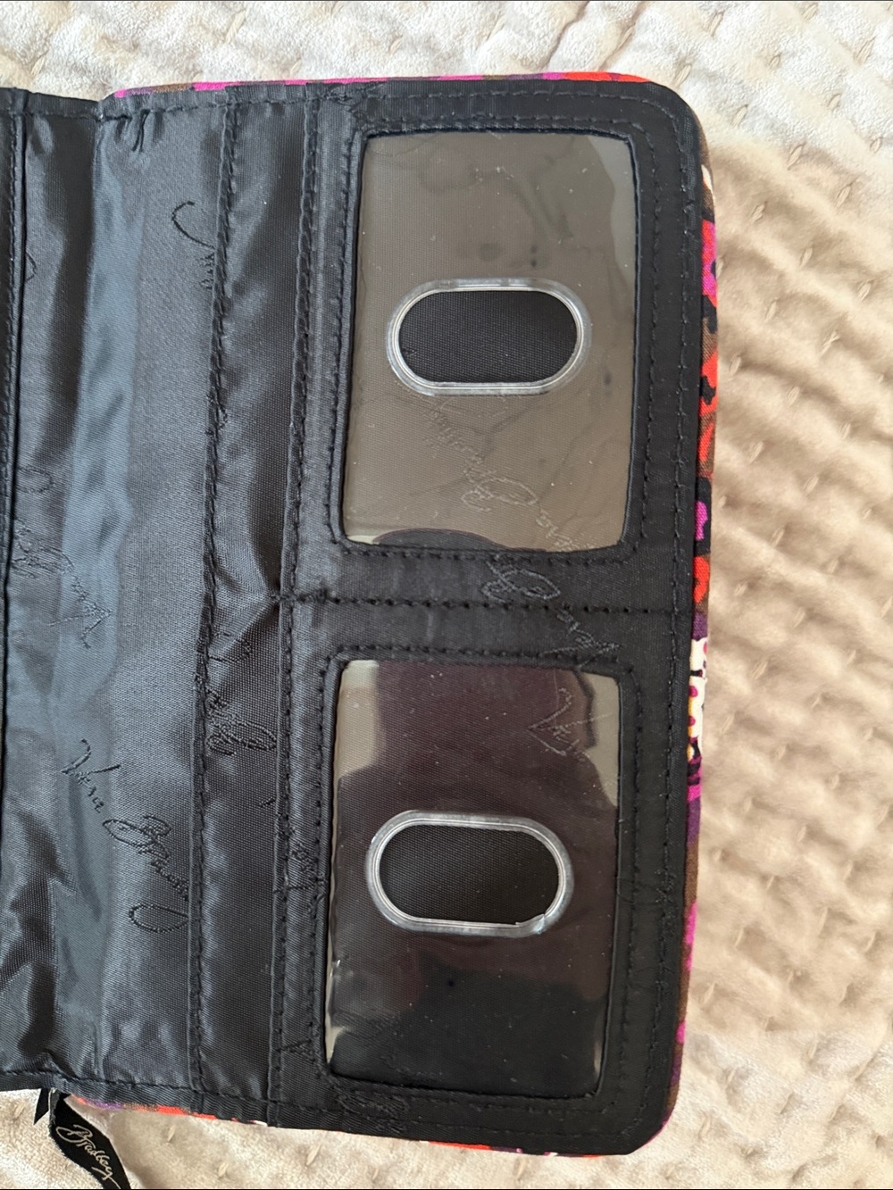 NWOT Vera Bradley Rosewood Turnlock Wallet - Picture 8 of 12